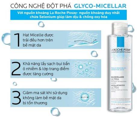 Tẩy trang La Roche Posay